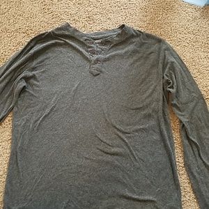 👕 OVERDRIVE 👕 GRAY LONG SLEEVE SHIRT